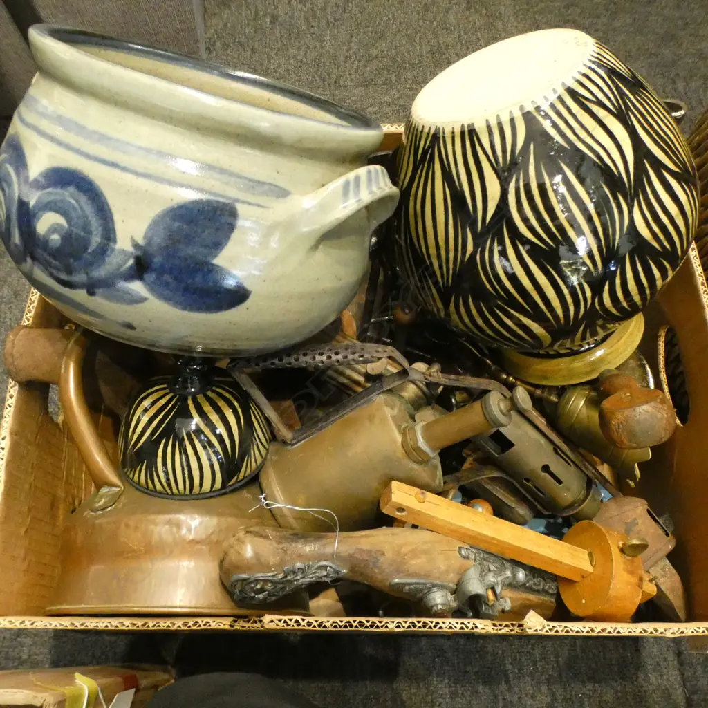 ASST. TOOLS, BEAN SLICERS, CERAMICS ETC Image 1++