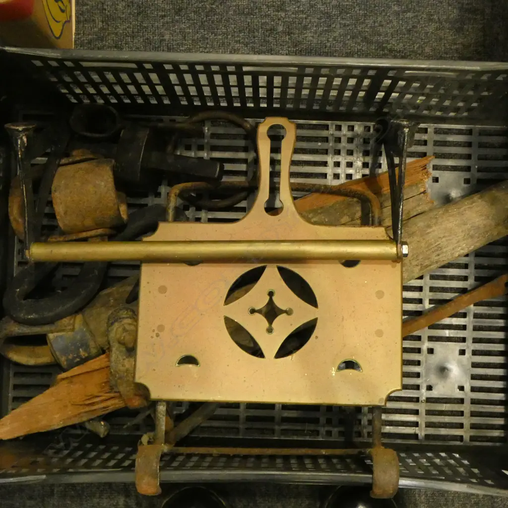 CRATE OF GIG STEPS & FARM IRON PCS Image 1++