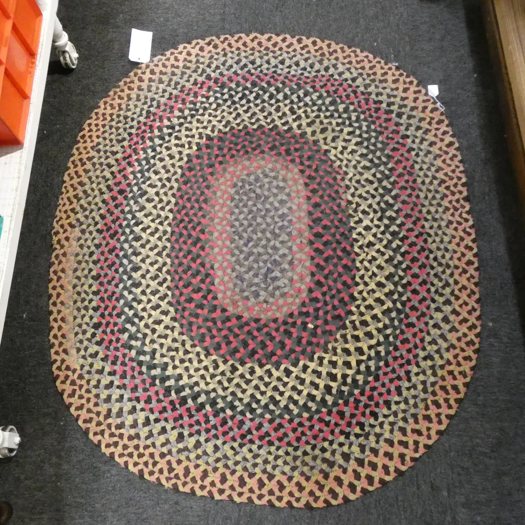 WOVEN RAG RUG W.1180mm Image 1++