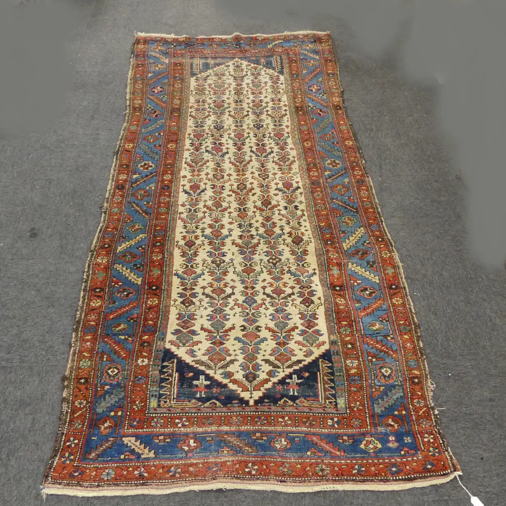 HAND KNOTTED ALL WOOL RUG 1250x2800mm Image 1++