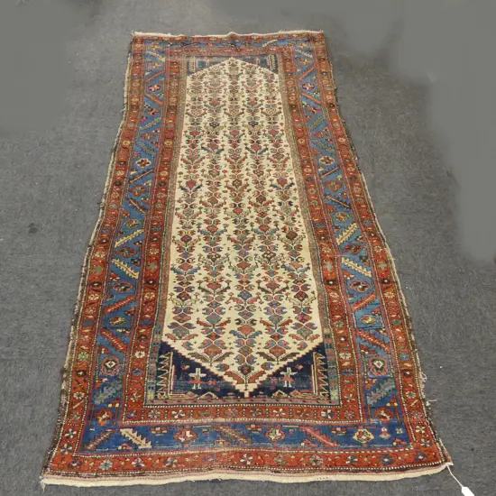 HAND KNOTTED ALL WOOL RUG 1250x2800mm