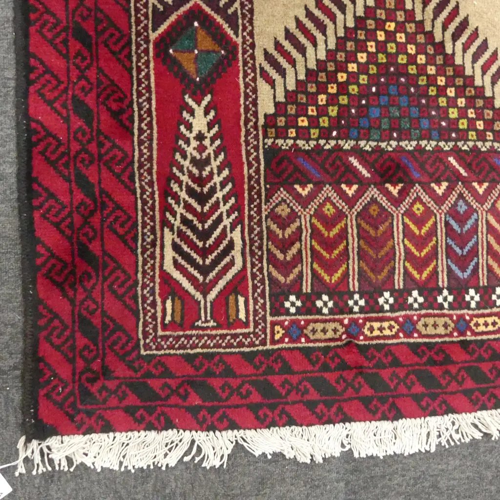 BALUCHI HAND KNOTTED RUG 1740x970mm Image 1++