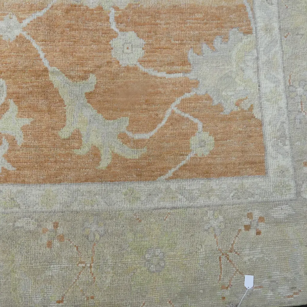 LG HAND KNOTTED WOOL PILE RUG, APRICOT TONES 3170x2470mm Image 1++