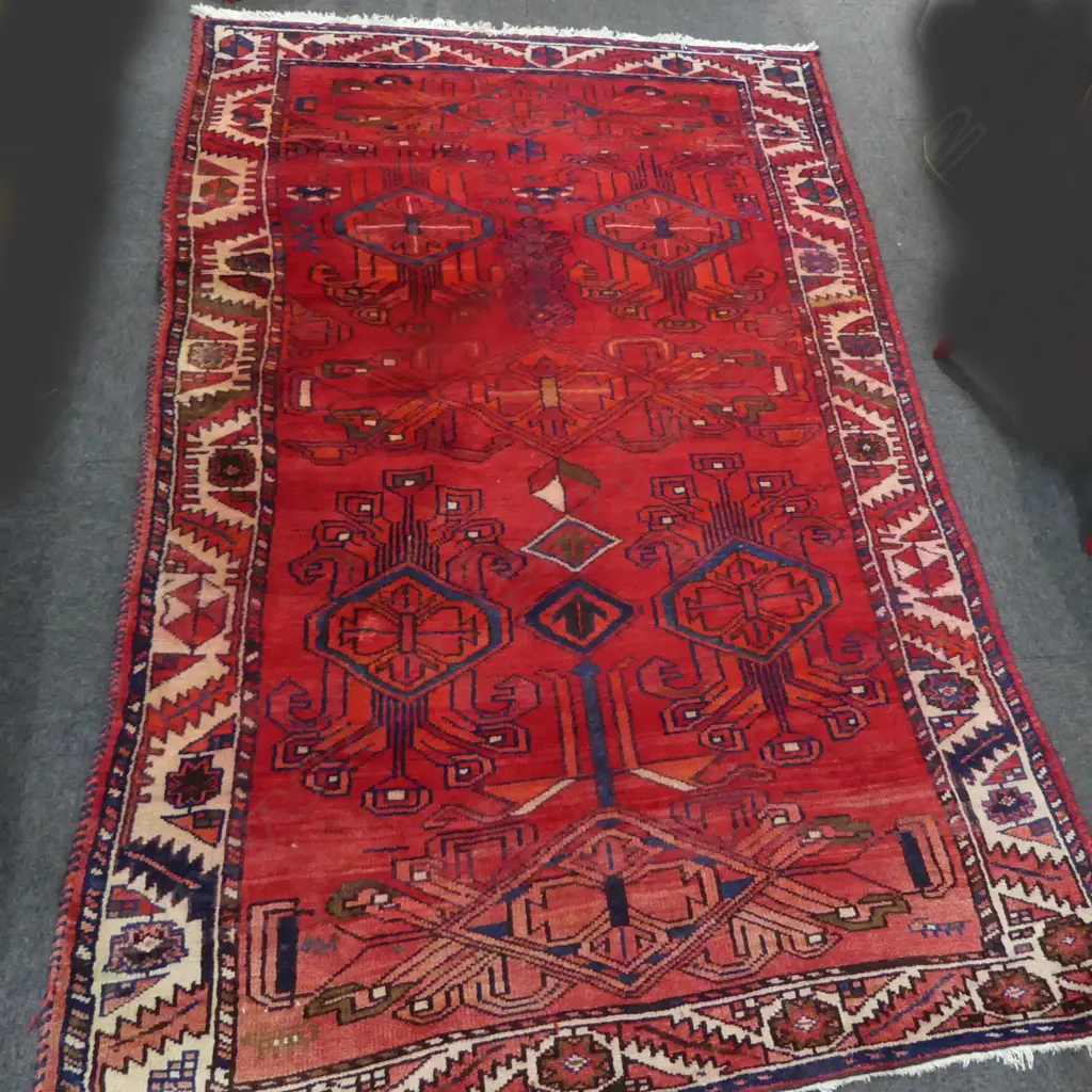 IRANIAN HAND KNOTTED WOOL PILE RUG 1600x2600mm Image 1++