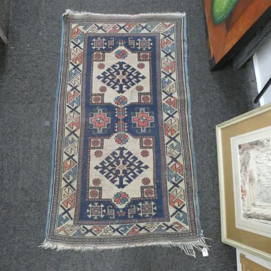 HANDKNOTTED ANATOLIAN TURKISH RUG, L.1200x720mm