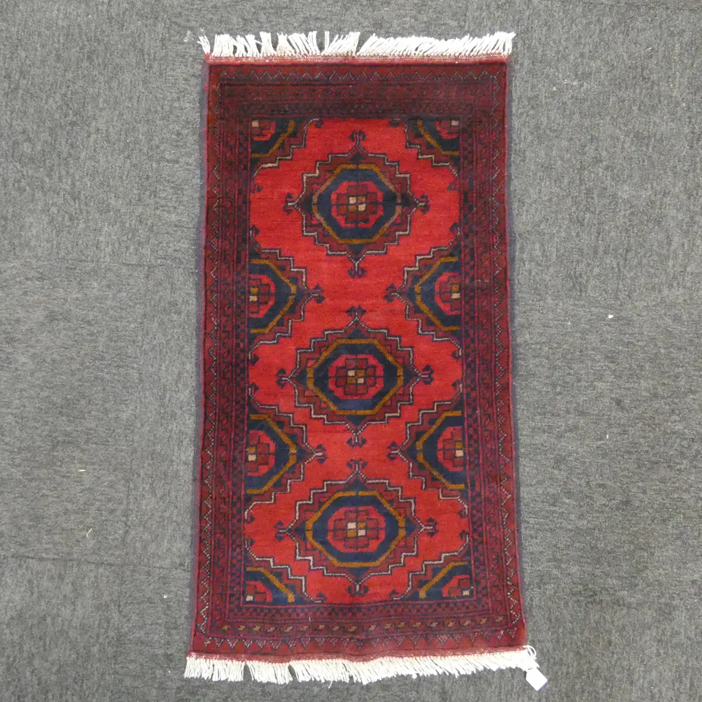 ANDKHOY RUG, 1000 x 550mm Image 1++
