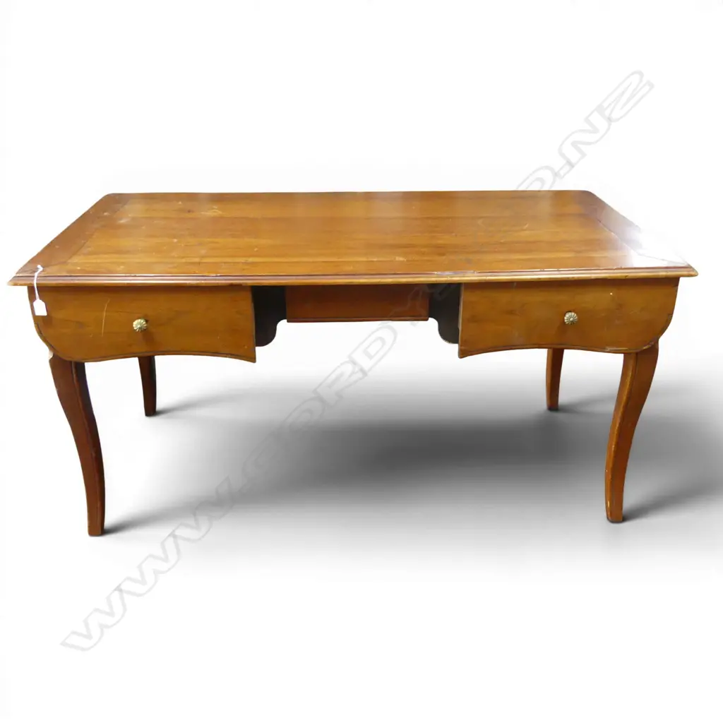 FRENCH STYLE PLANK TOP DESK 1530x760x760mm Image 1++
