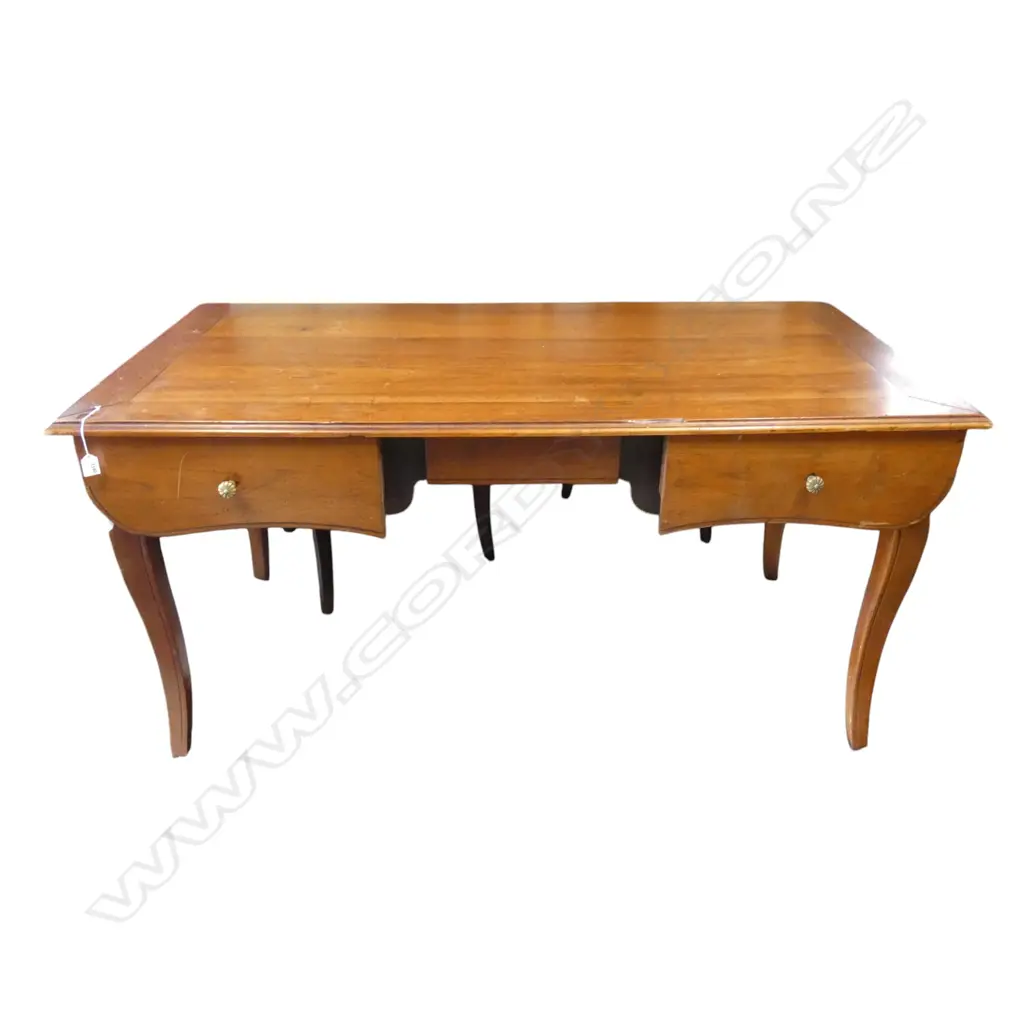 FRENCH STYLE PLANK TOP DESK 1530x760x760mm Image 1++