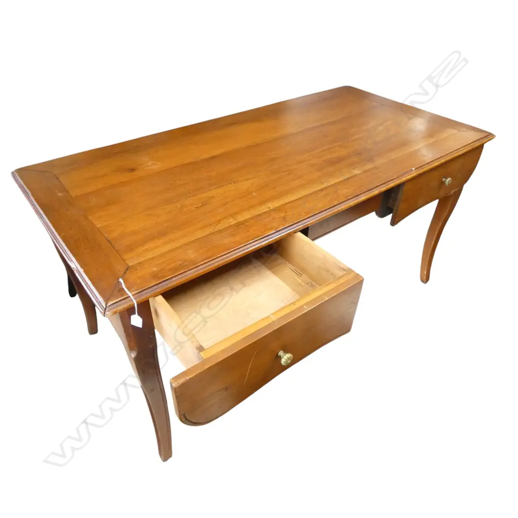 FRENCH STYLE PLANK TOP DESK 1530x760x760mm Image 1++