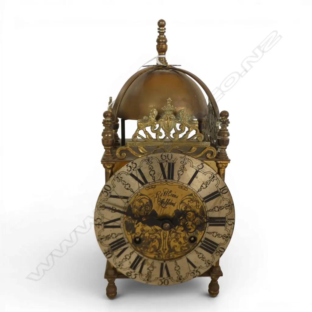 ANTIQUE STYLE LANTERN CLOCK H.250mm, 2 KEYS INSIDE Image 1++