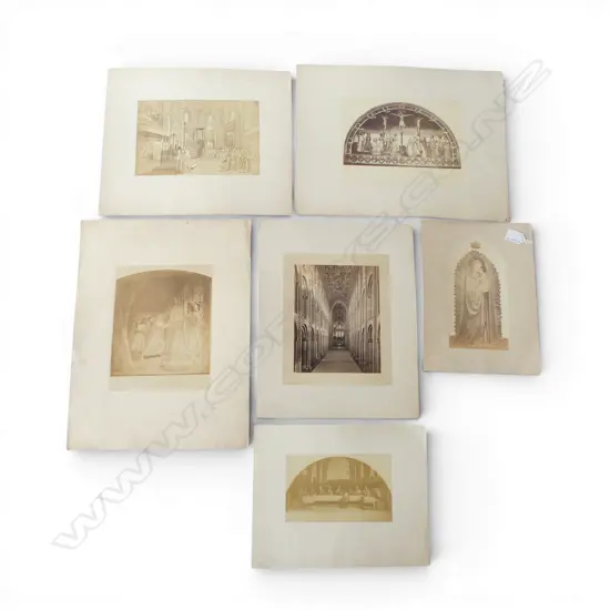 6 ANTIQUE RELIGIOUS PRINTS