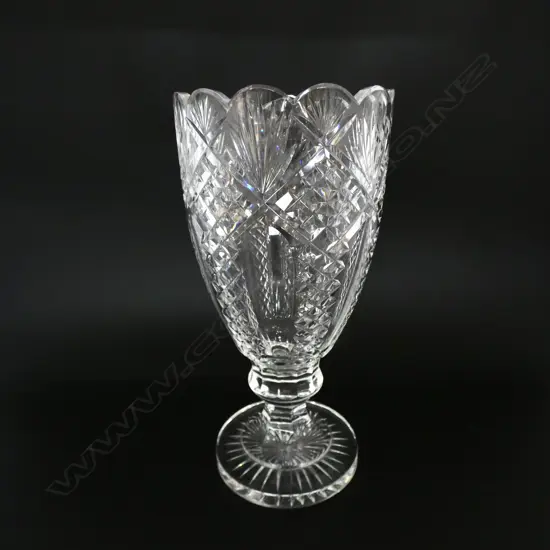 LG WATERFORD CRYSTAL VASE H.330mm