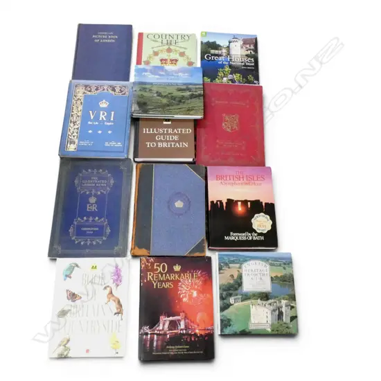 13 BOOKS ON ENGLAND / ROYALS