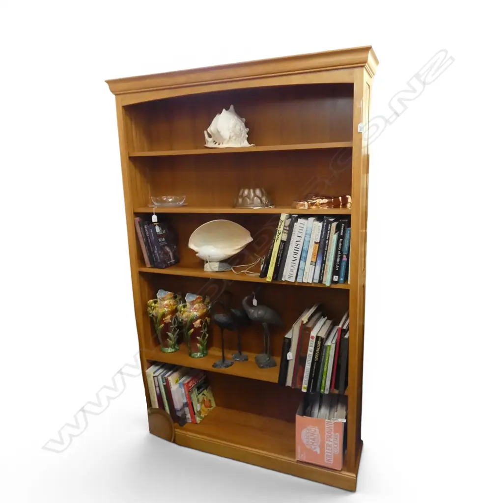 WOODEN BOOKSHELF 1310x300x2020mm Image 1++
