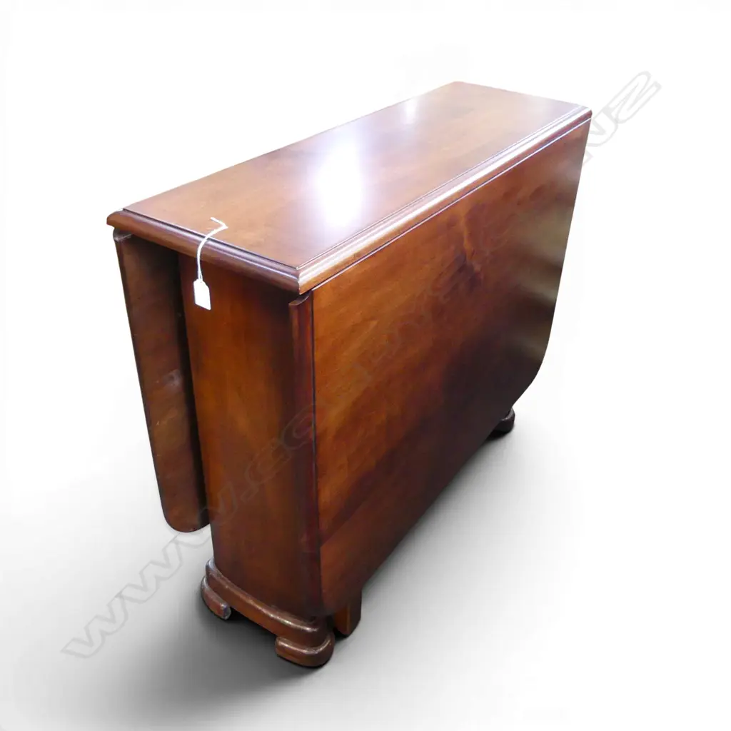 MAHOGANY DROP SIDE TABLE Image 1++