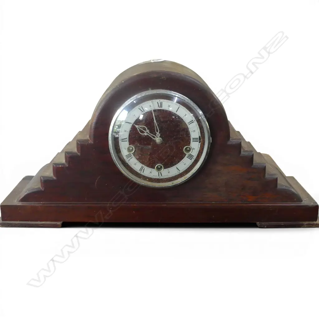 DECO ENGLISH MANTLE CLOCK W.540mm Image 1++