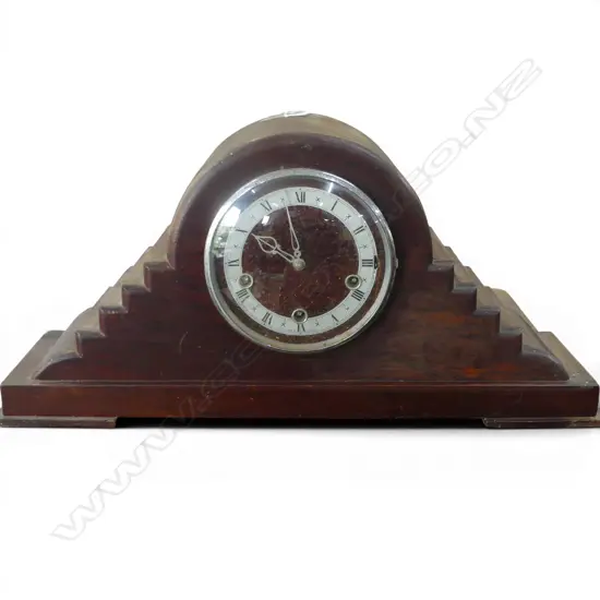 DECO ENGLISH MANTLE CLOCK W.540mm