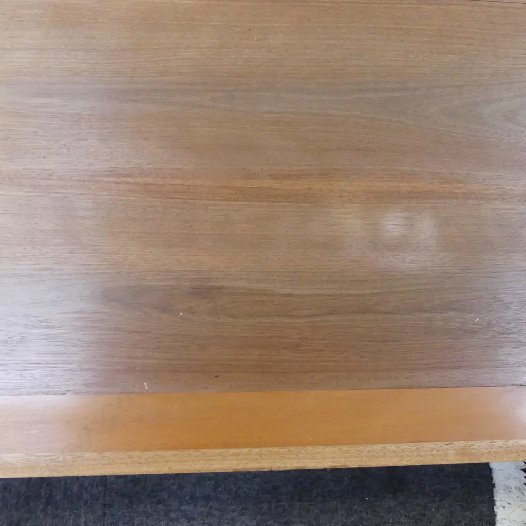MIXED NZ NATIVE TIMBERS COFFEE TABLE BY NOLAN PAKER EX ESTATE 1160x625x365mm Image 1++