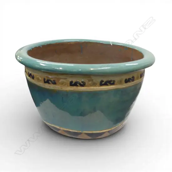 LG GLAZED PLANTER POT H.320mm, 550mm dia