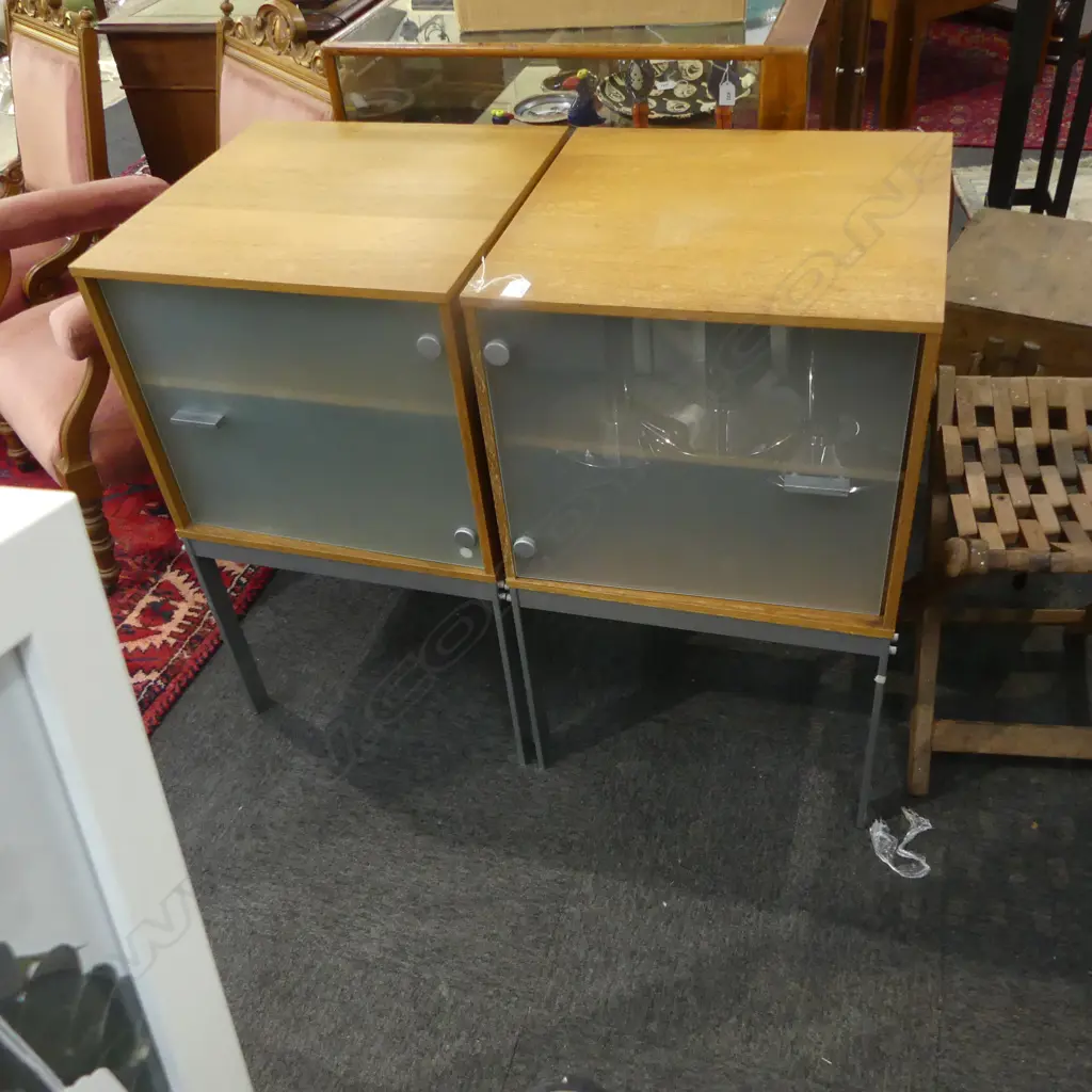 PR BEDSIDE CABINETS 490x475x820mm Image 1++