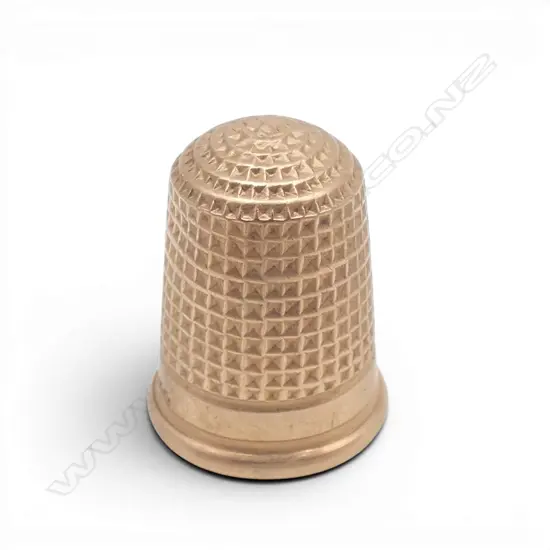 9CT THIMBLE, CHESTER 1942 3.8gms