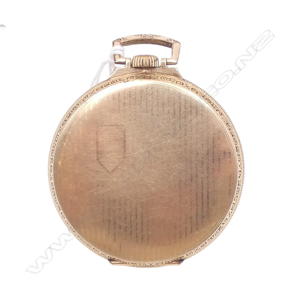 VINTAGE GENT'S INGERSOLL POCKET WATCH open face. Running Image 1++