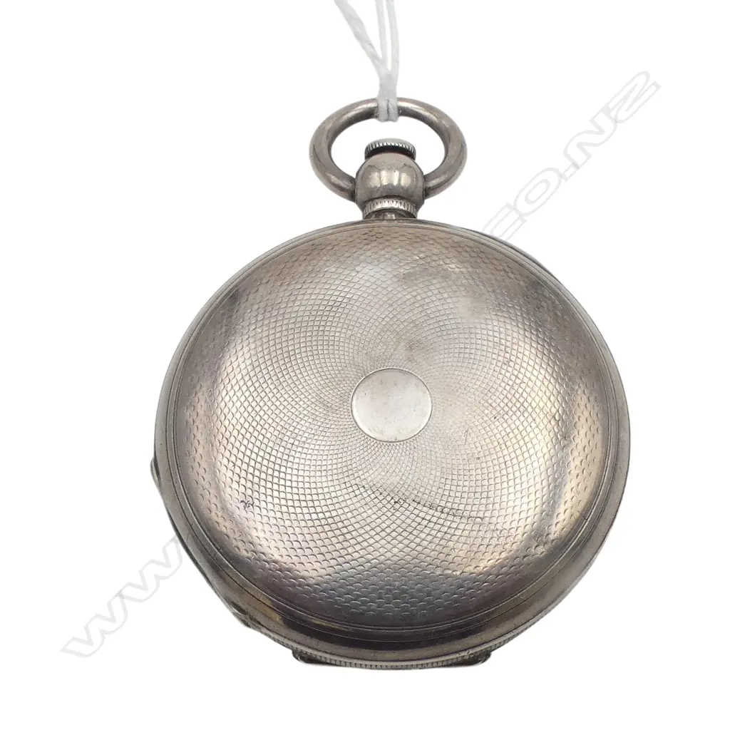 c1900 AMERICAN WATCH Co. 'COIN SILVER' GENT'S HUNTER POCKET WATCH 96gms Image 1++