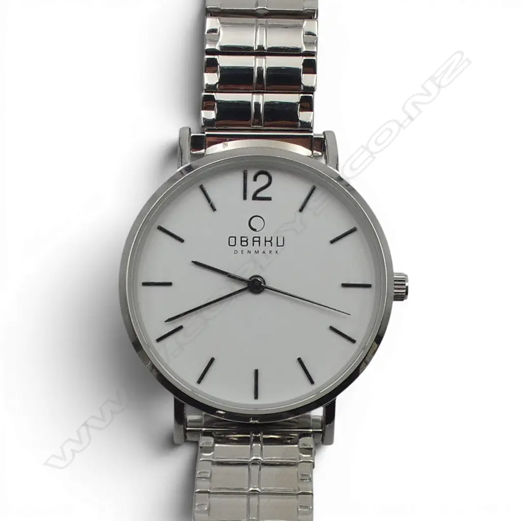 OBAKU MINIMALIST SCANDINAVIAN WRISTWATCH V197LXCWRB Image 1++