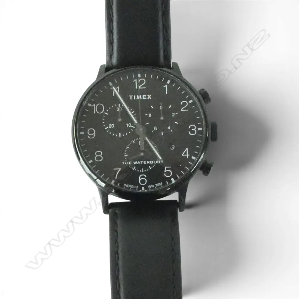 GENTS TIMEX WATERBURY CHRONOGRAPH WRISTWATCH Image 1++