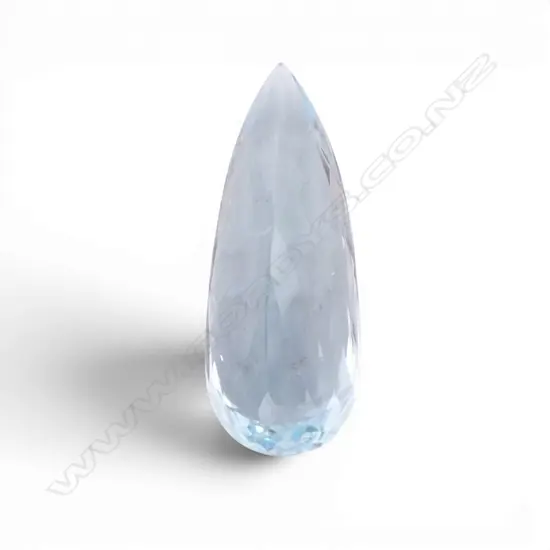 PEAR CUT AQUAMARINE, 7.77cts 