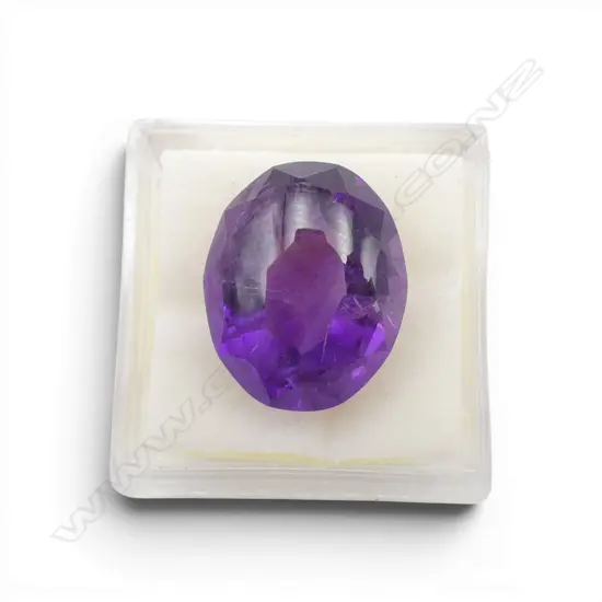 AMETHYST OVAL 8x11 mm
