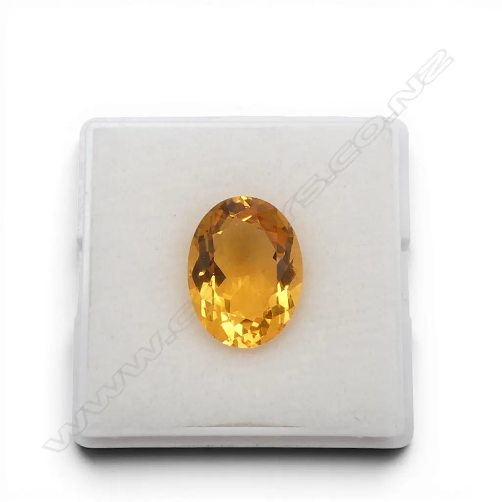 CITRINE OVAL 18 x 13mm 11.90ct Image 1++