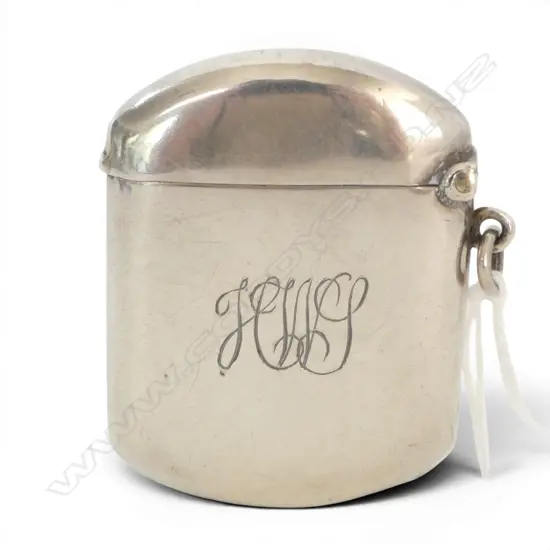 S/SILVER VESTA BOX BIRMINGHAM 1920 23.4GMS