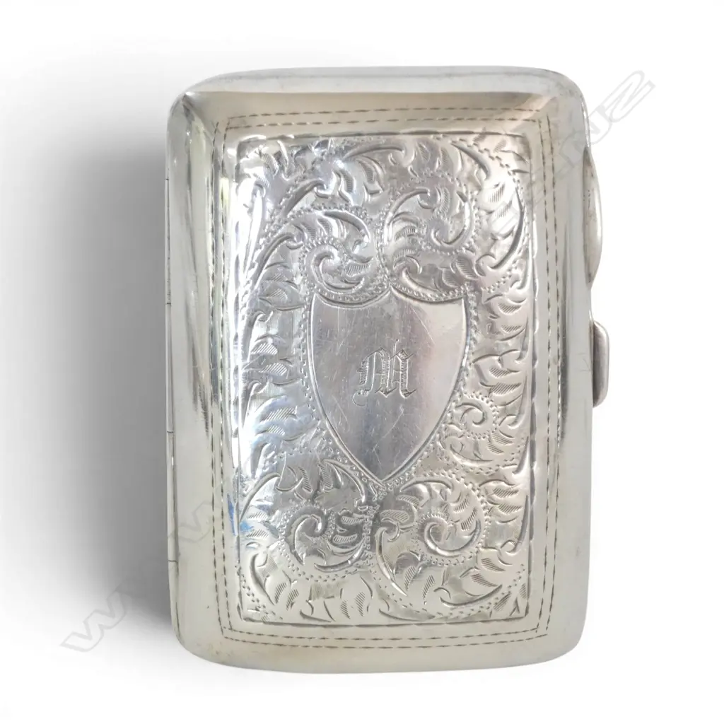 S/SILVER CIG CASE CHESTER1915 49.2 GMS Image 1++