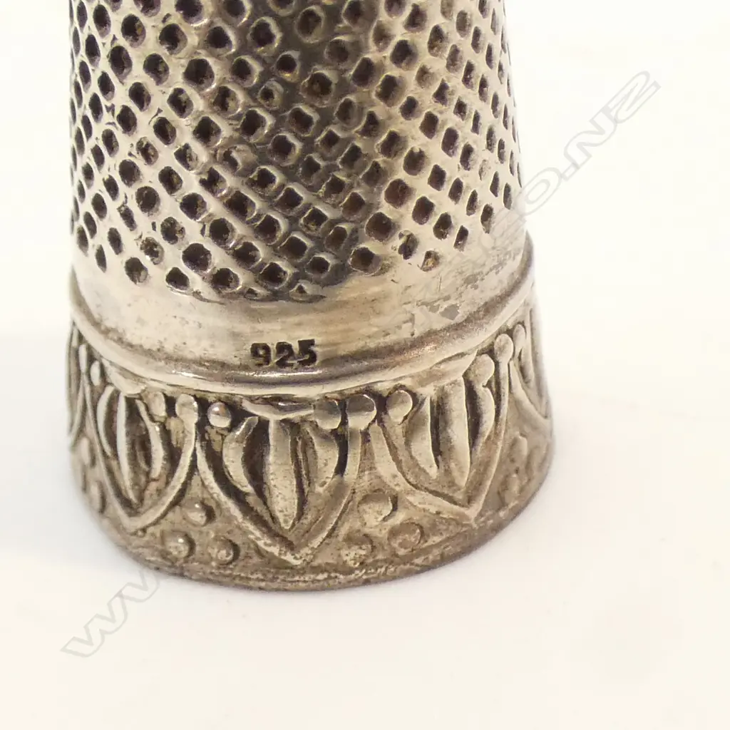 3 STG SILVER THIMBLES 14.75gms Image 1++