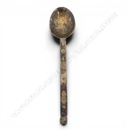 S/SILVER ARTS & CRAFTS SPOON 36GMS