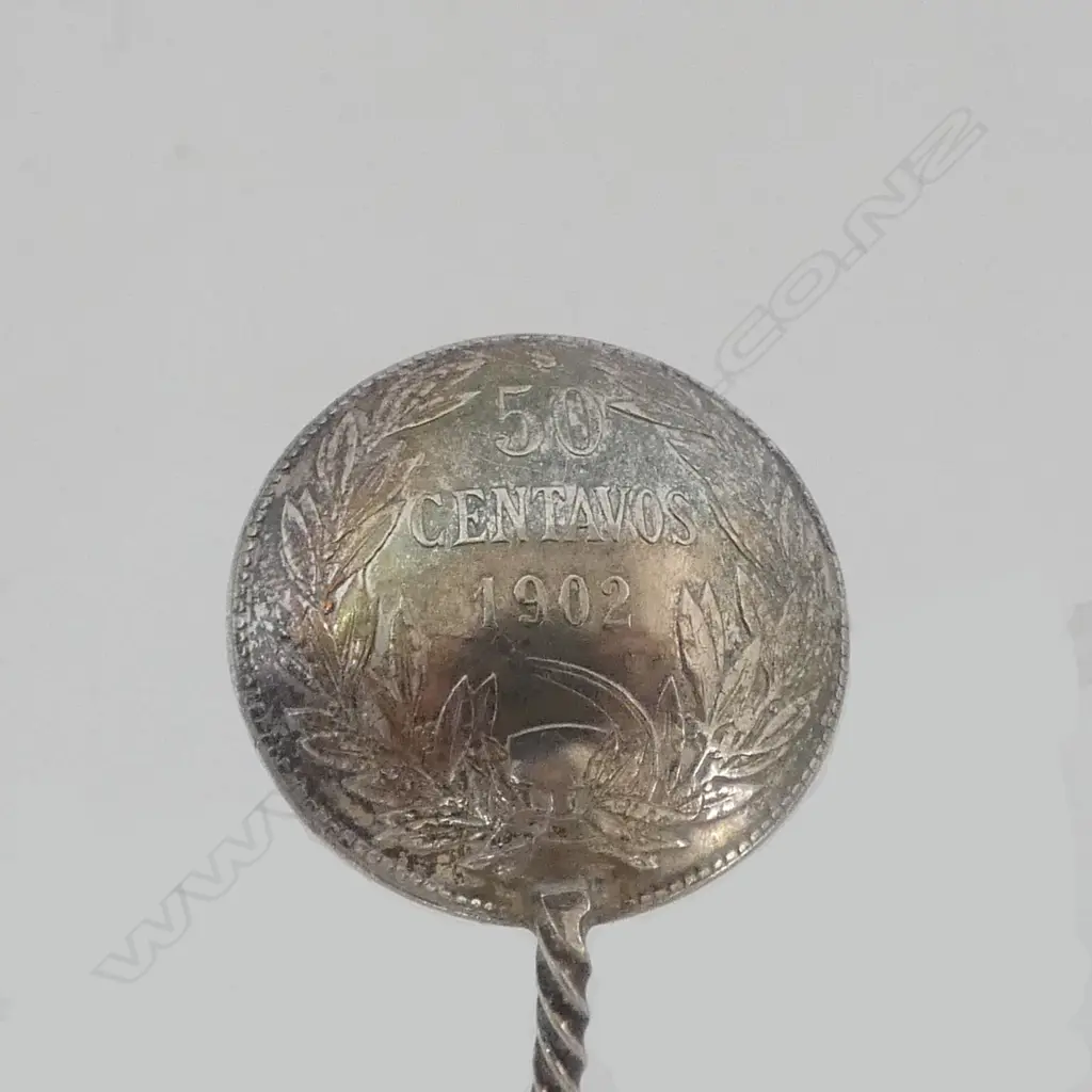 SILVER EDWARDIAN MUSTARD POT glass chip, 4 SILVER & PART SILVER TEASPOONS/PICKLE FORK & SILVER TRINKET BOX Image 1++