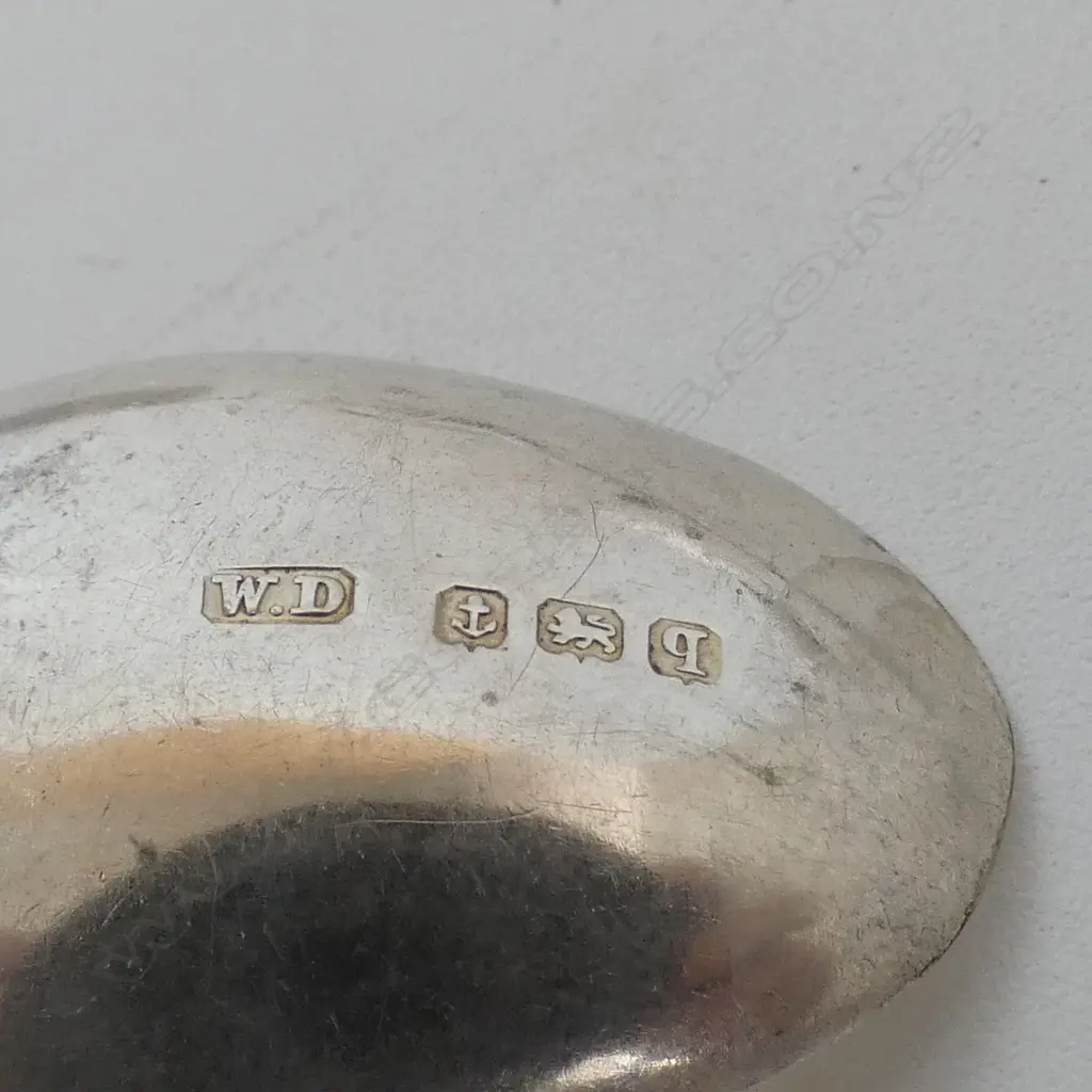 SILVER EDWARDIAN MUSTARD POT glass chip, 4 SILVER & PART SILVER TEASPOONS/PICKLE FORK & SILVER TRINKET BOX Image 1++