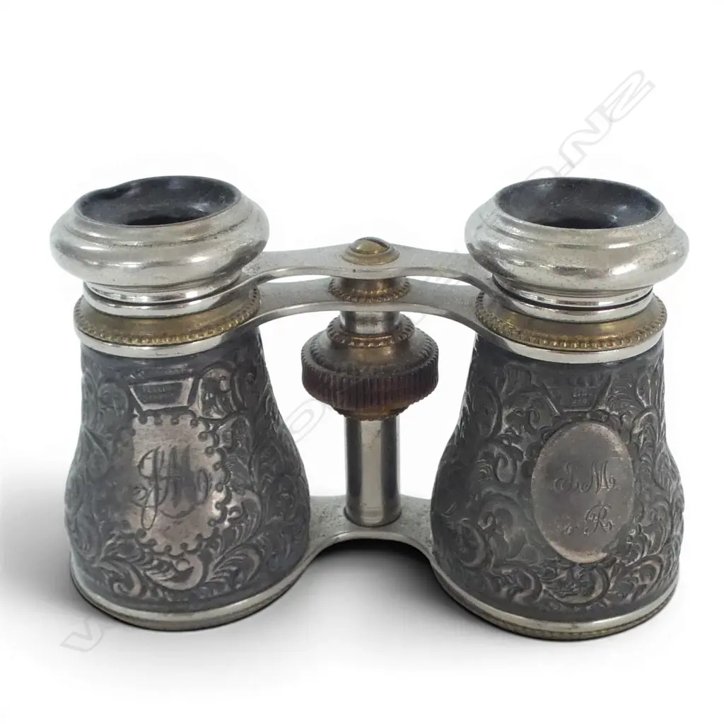 S/SILVER  LINED OPERA GLASSES  Image 1++