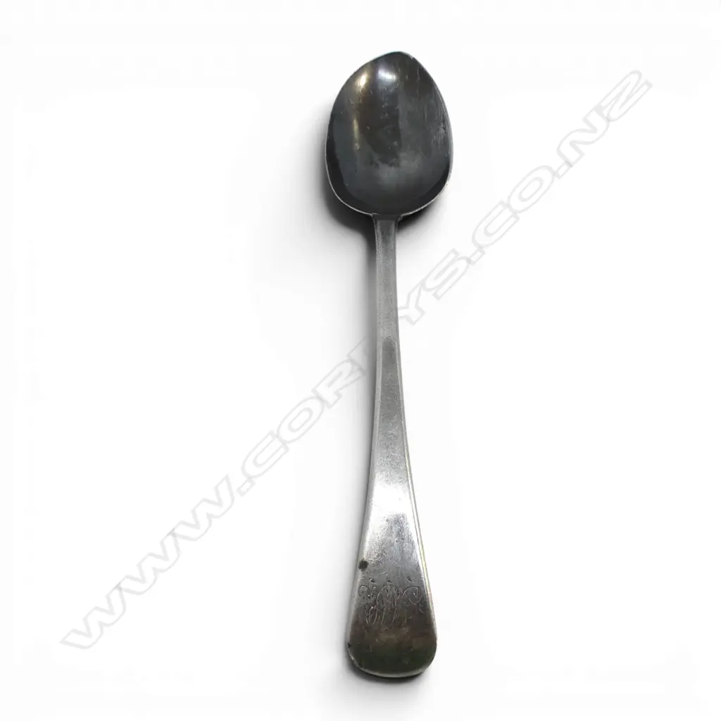 GEORGIAN STG SILVER SPOON, LONDON 1813, 55gms Image 1++