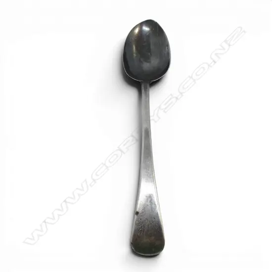 GEORGIAN STG SILVER SPOON, LONDON 1813, 55gms