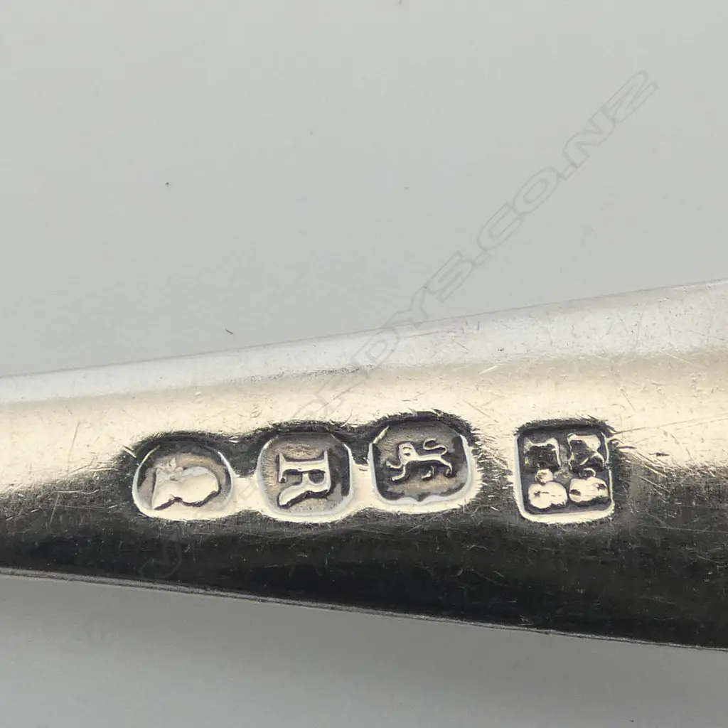 5 GEORGIAN S/SILVER TEASPOONS LONDON 1793-1812  89.4GMS Image 1++