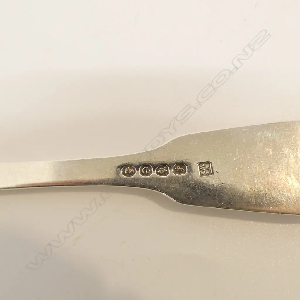 3 GEORGIAN STG SILVER FORKS, WILLIAM ELEY I & WILLIAM FEARN, LONDON 1820, 210gms Image 1++