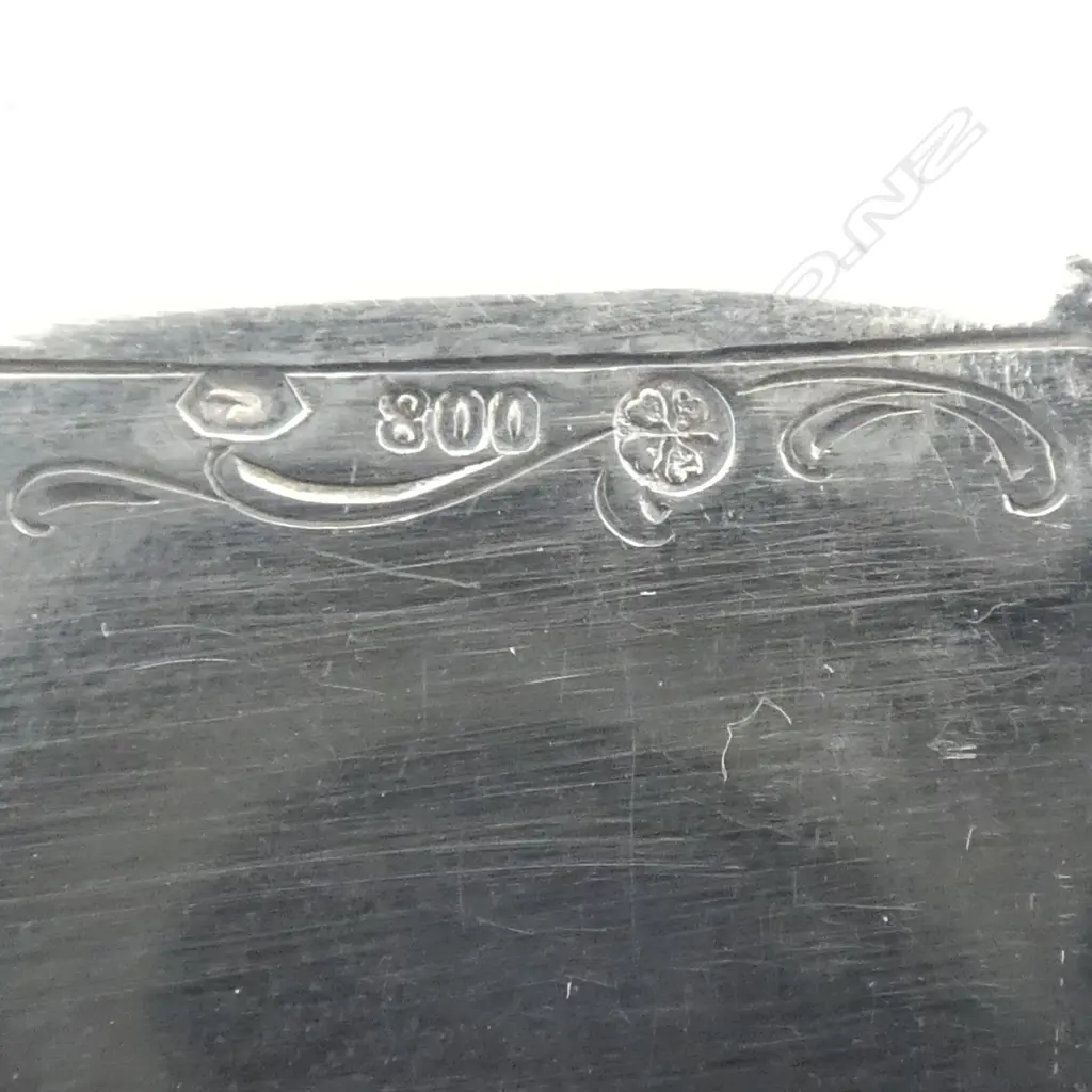 AUSTRIAN 800 SILVER 6 FISH KNIVES  ALEXANDER STURM MAKER 338GMS Image 1++
