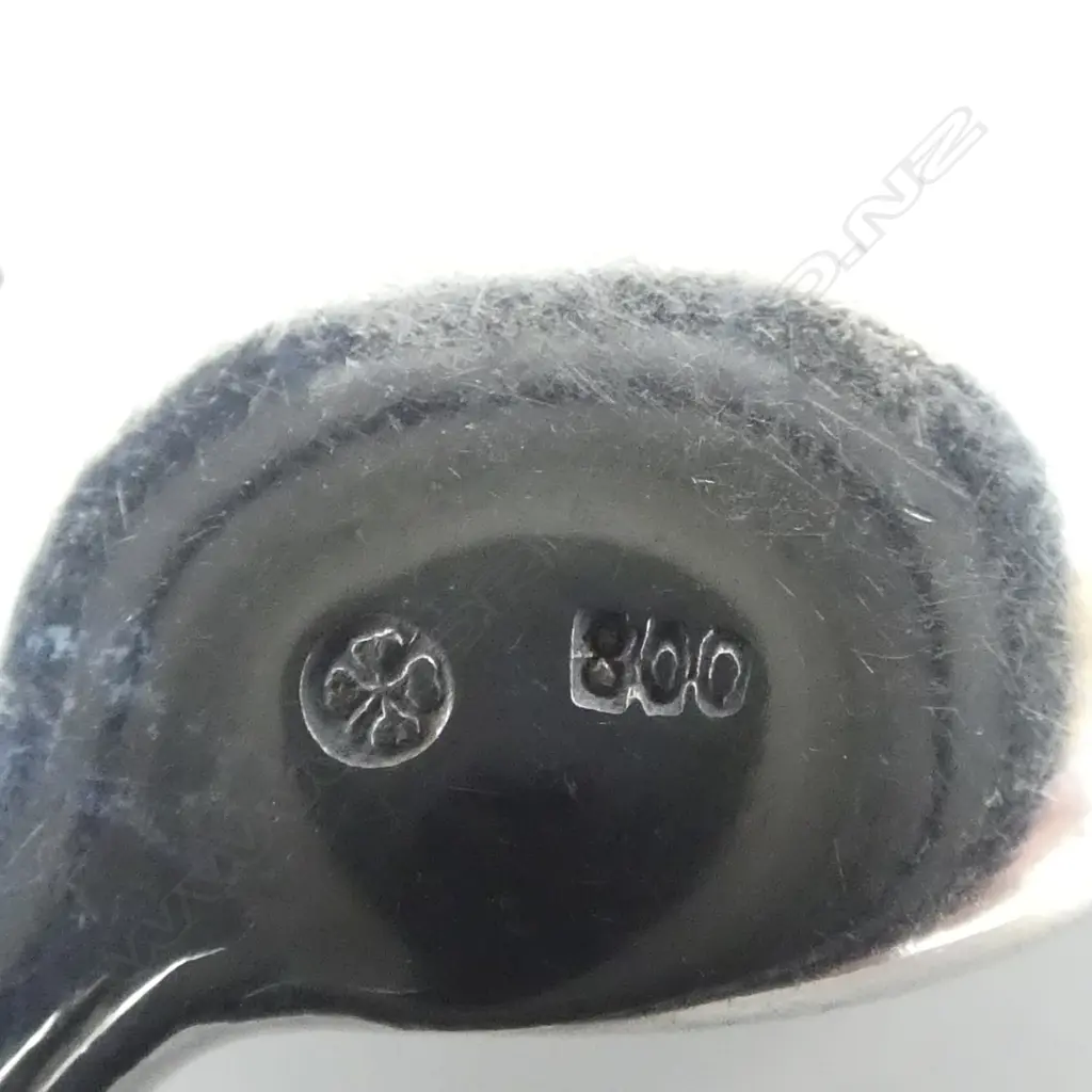  AUSTRIAN 800 SILVER 6 COFFEE SPOONS ALEXANDER STURM MAKER 83.3GMS Image 1++