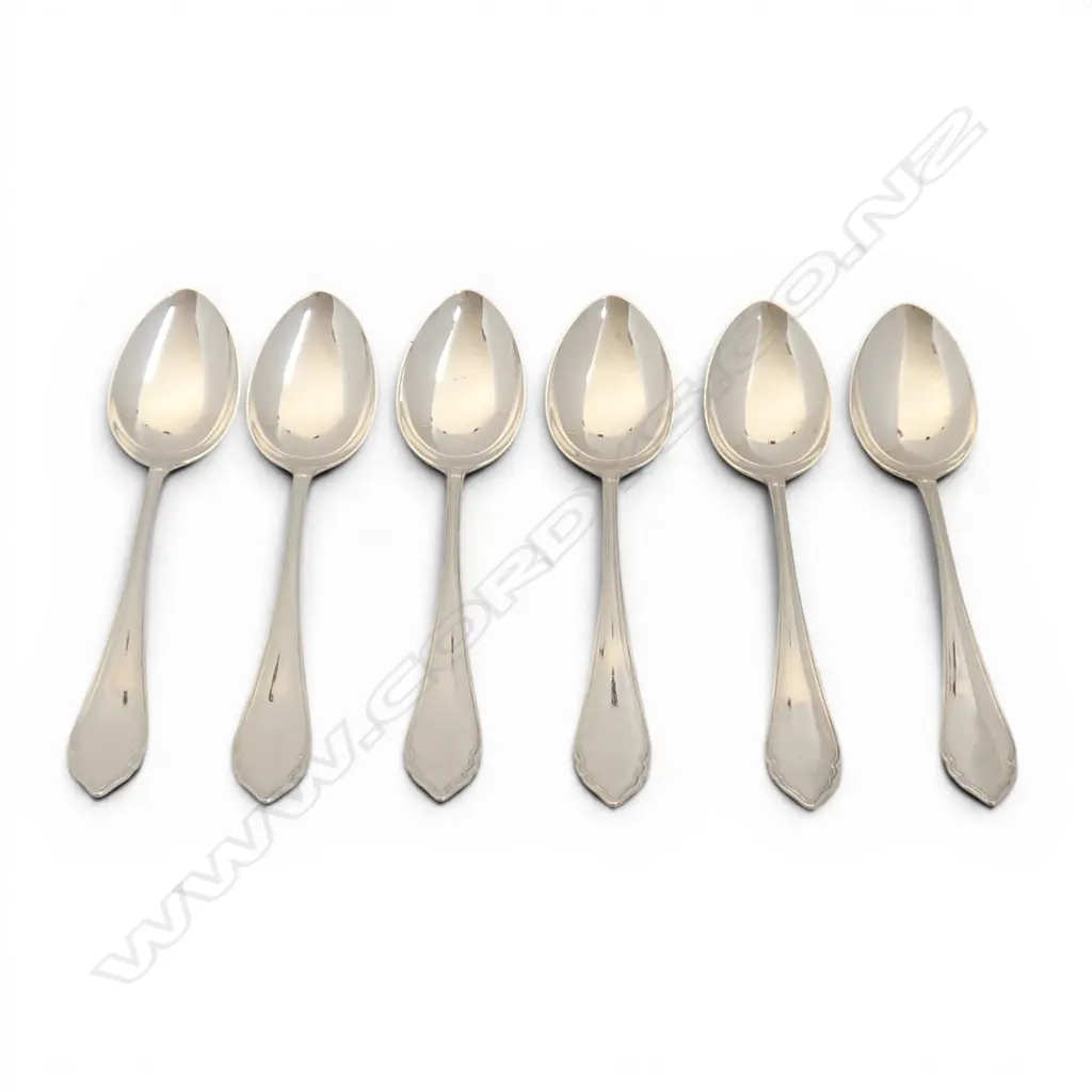 AUSTRIAN 800 SILVER  LARGE SPOONS ALEXANDER STURM MAKER 264.5GMS Image 1++