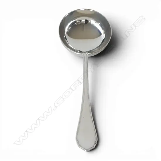 AUSTRIAN 800 SILVER SOUP LADLE  MADE IN VIENNA BY ALEXANDER STURM 190GMS