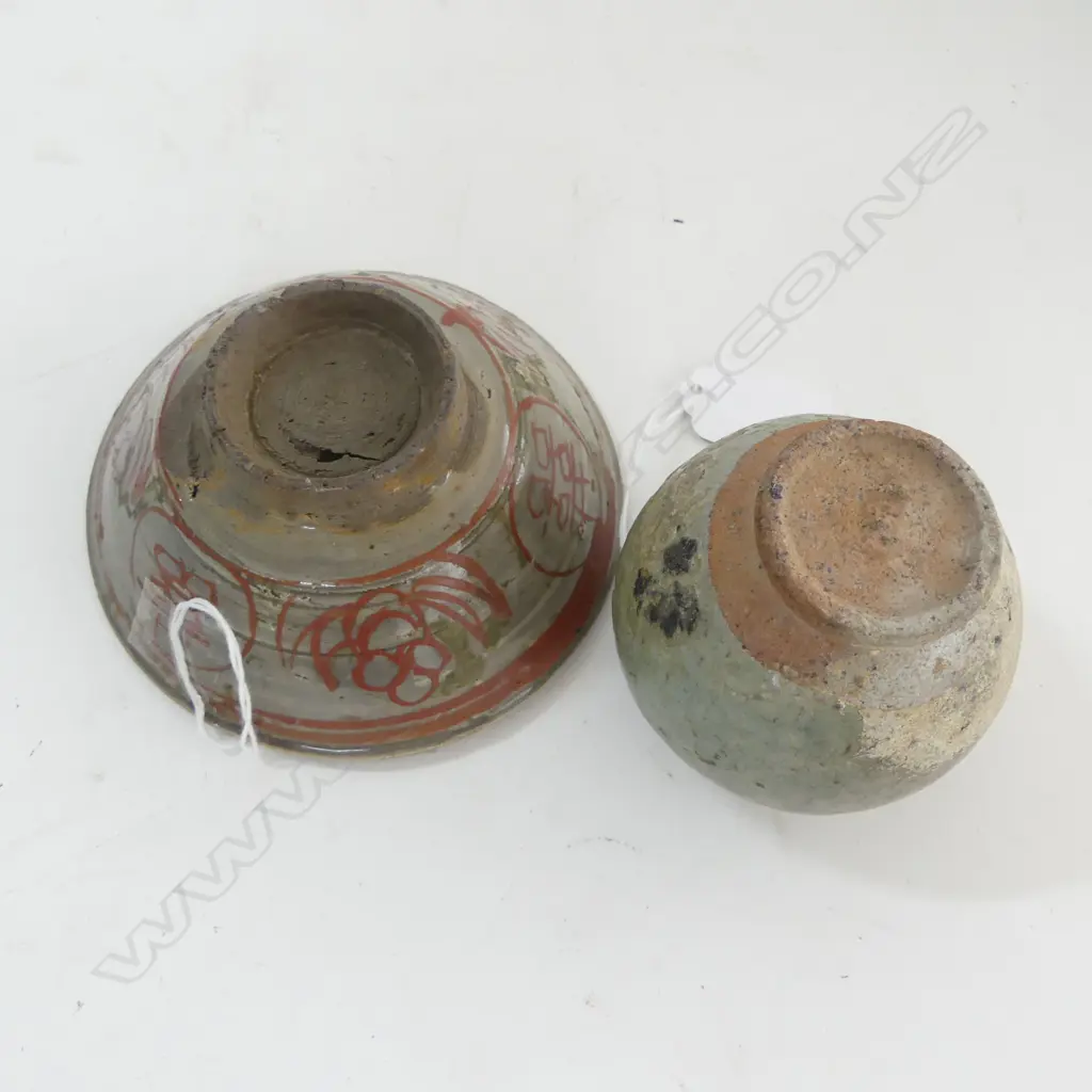 SAWANKHALOK FUNERAL POT H70MM & BOWL DIA120MM Image 1++