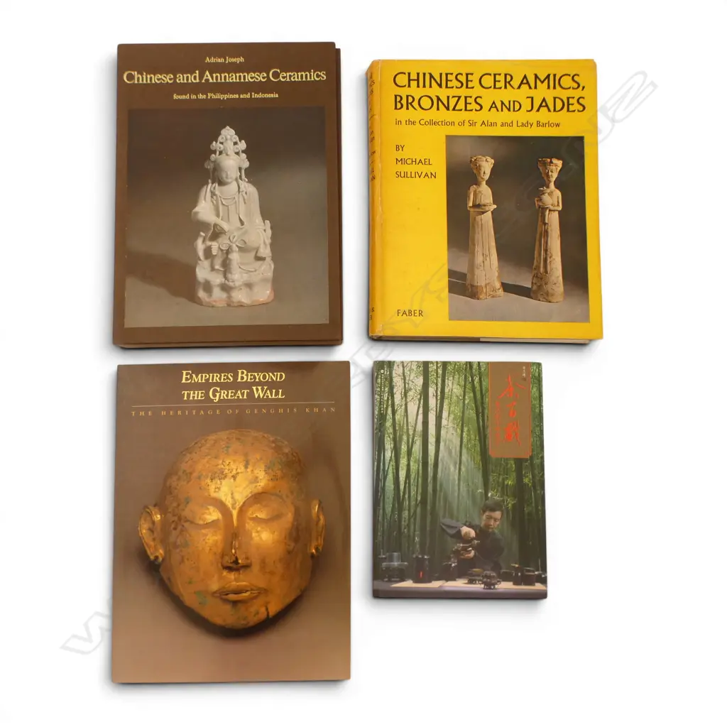 4 BOOKS; ORIENTAL ANTIQUES INTEREST Image 1++
