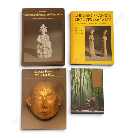 4 BOOKS; ORIENTAL ANTIQUES INTEREST
